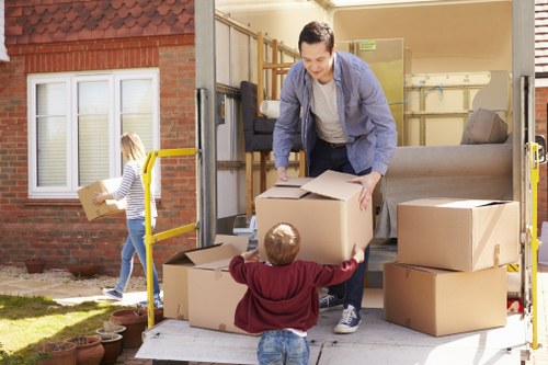 Careful packing and loading service for local home move