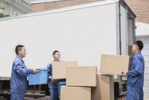 Removal team planning a house move in Belsize Park