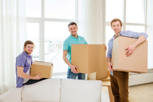 Packing and transport support for local removals in Belsize Park
