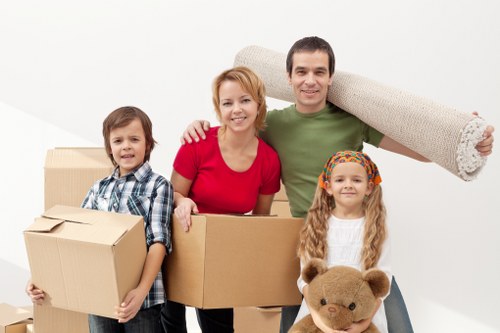 Local home move support for flats and family houses in Belsize Park
